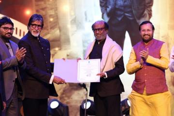 Rajinikanth Icon of the Golden Jubilee of IFFI Award 2019